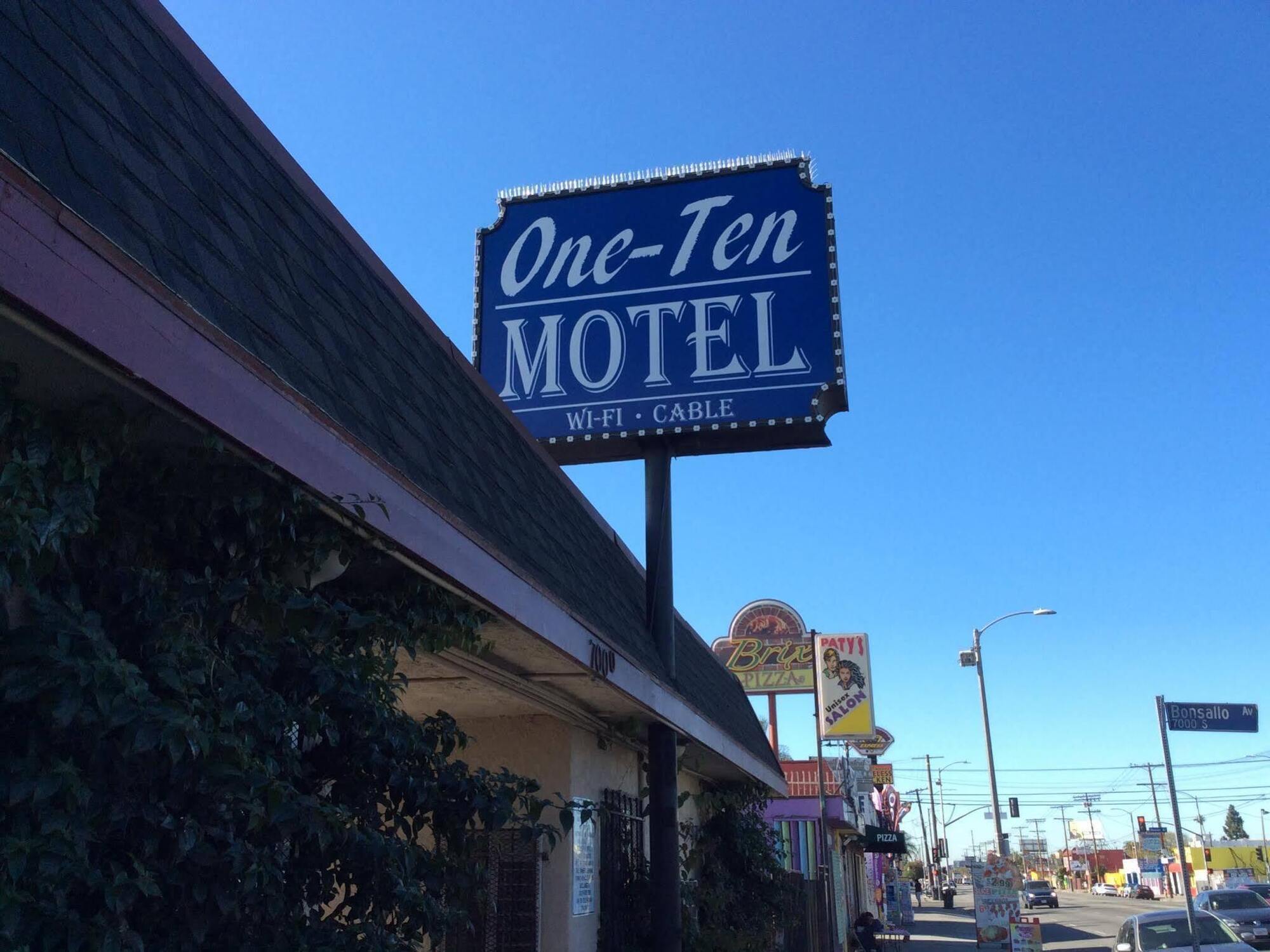 One Ten Motel Los Angeles Exterior photo